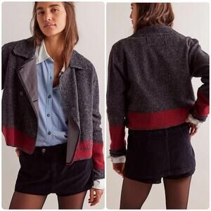 NEW Size 30 Free People We The Free Low Rise Gallivanting Corduroy Skort - Black